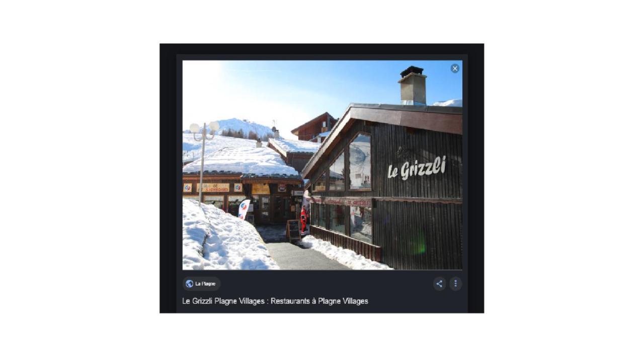 Studio 1 Piece Plagne Village 4 Personnes 2050 M Pied Des Pistes La Plagne Buitenkant foto